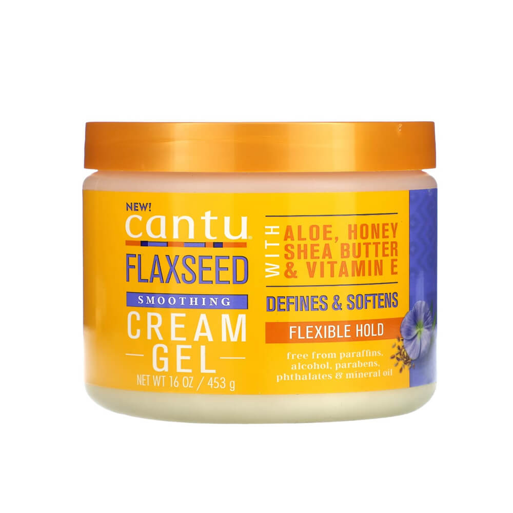 Cantu Flaxseed Smoothing Cream Gel Gel Proti Krepu A Lámání Vlasů